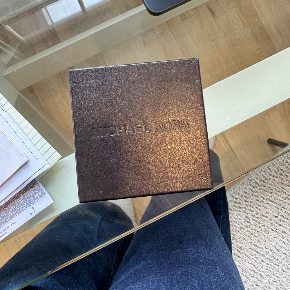 Michael Kors Silver Rectangular Watch - image 4